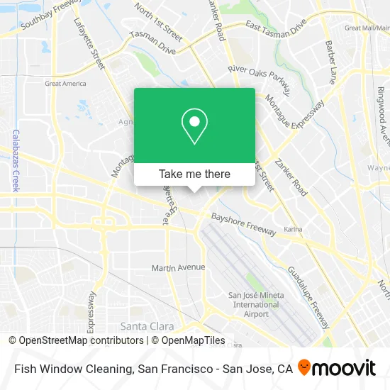 Fish Window Cleaning map
