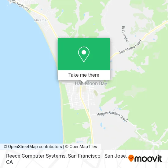 Reece Computer Systems map