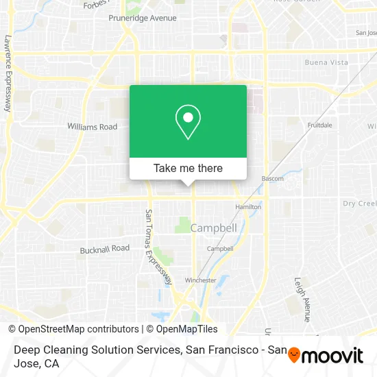 Deep Cleaning Solution Services map