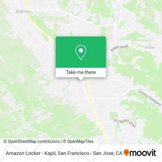 Amazon Locker - Kapil map