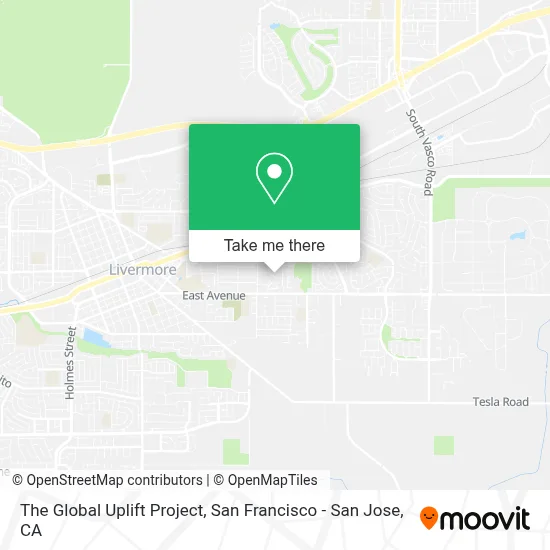The Global Uplift Project map