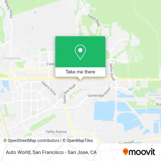 Auto World map