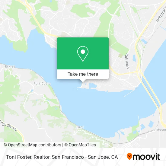 Toni Foster, Realtor map