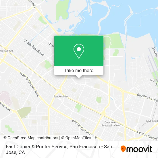 Fast Copier & Printer Service map
