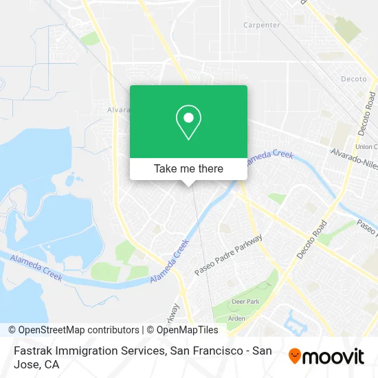 Fastrak Immigration Services map
