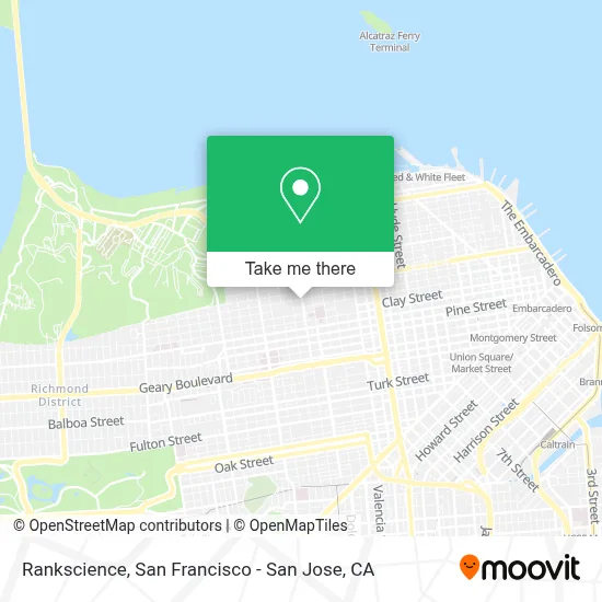 Rankscience map