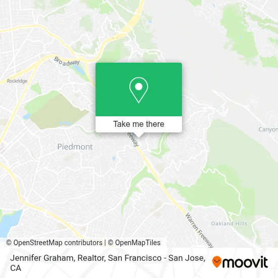 Jennifer Graham, Realtor map