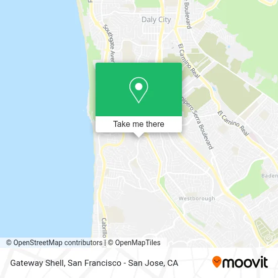 Gateway Shell map