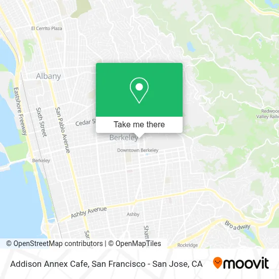 Addison Annex Cafe map