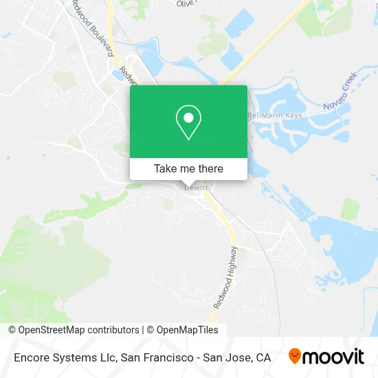 Encore Systems Llc map