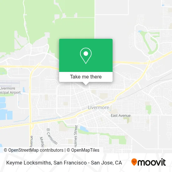 Keyme Locksmiths map
