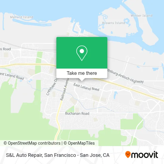 S&L Auto Repair map