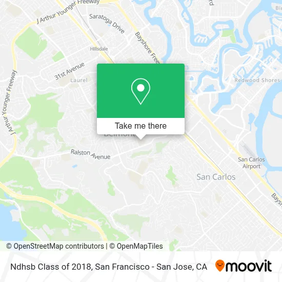 Ndhsb Class of 2018 map