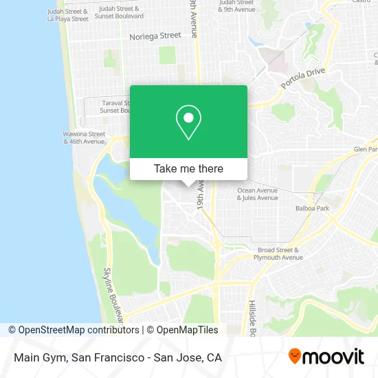 Main Gym map