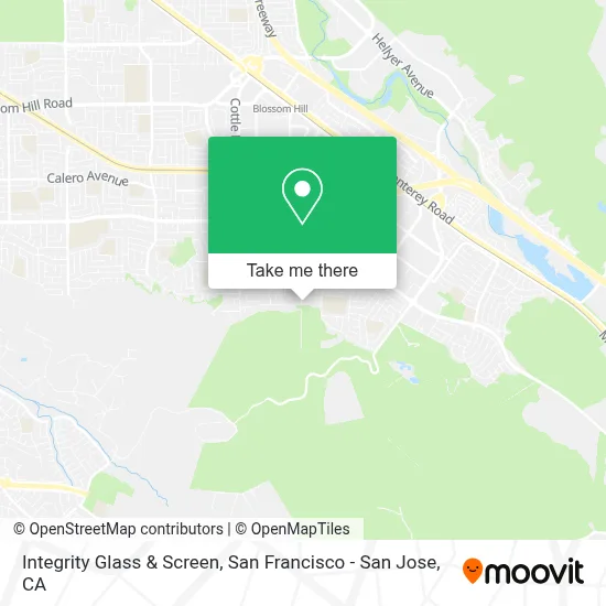 Integrity Glass & Screen map