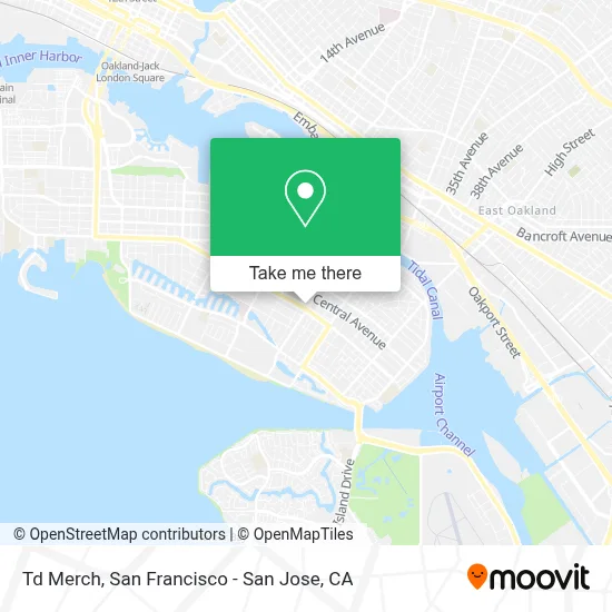 Td Merch map