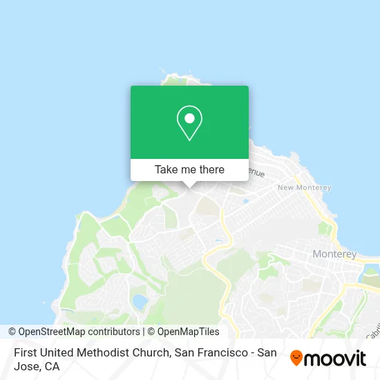 First United Methodist Church map