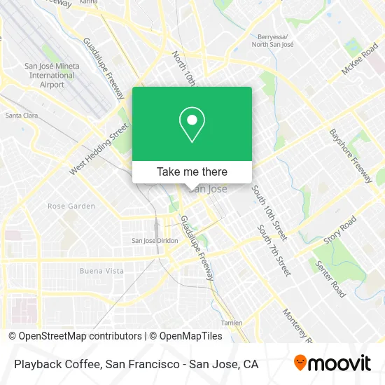 Playback Coffee map