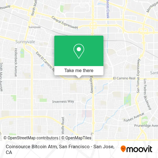 Coinsource Bitcoin Atm map
