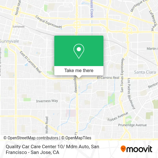 Quality Car Care Center 10/ Mdm Auto map