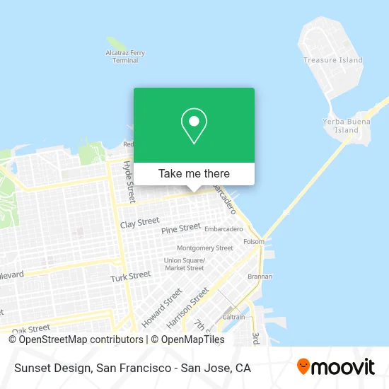 Sunset Design map