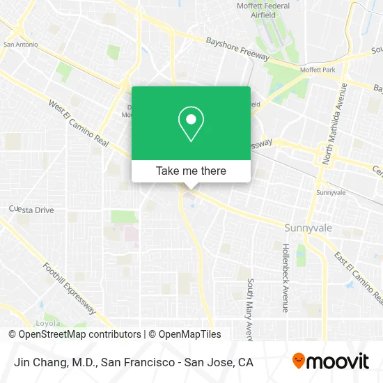Jin Chang, M.D. map