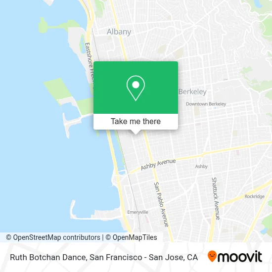 Ruth Botchan Dance map