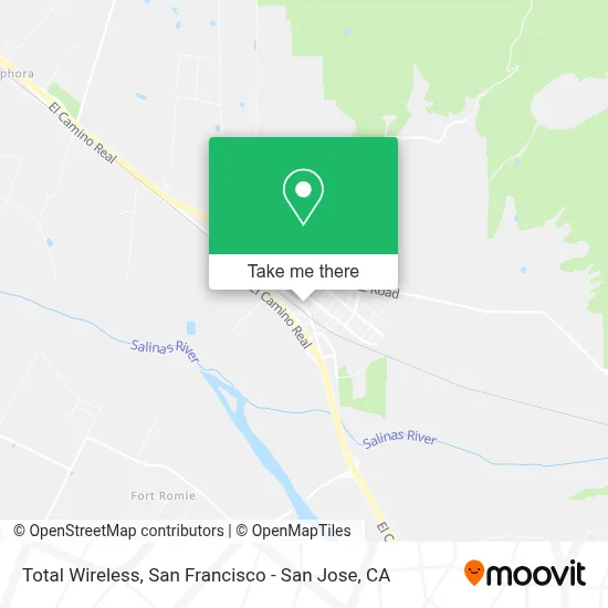 Total Wireless map