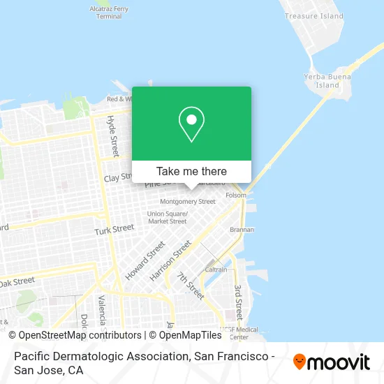 Pacific Dermatologic Association map