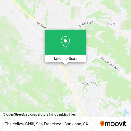 The Yellow Chilli map