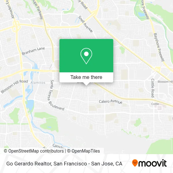 Go Gerardo Realtor map
