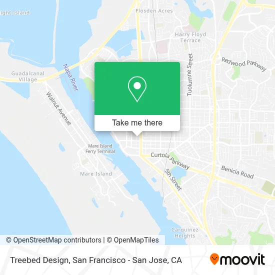 Treebed Design map