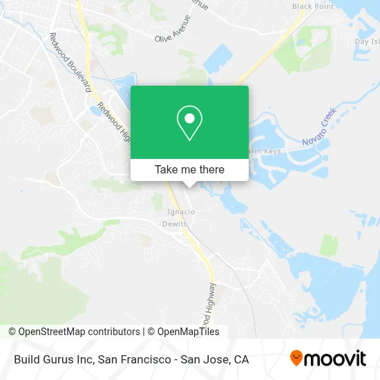 Build Gurus Inc map