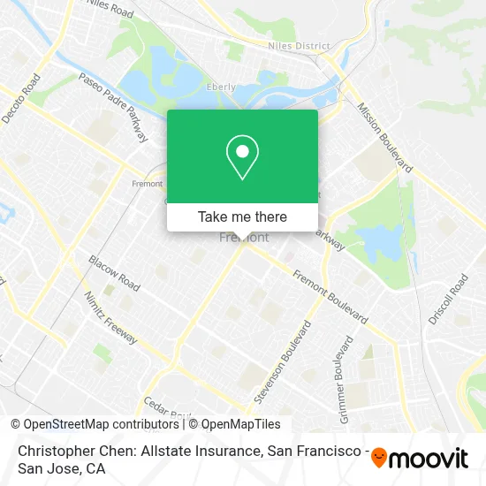 Christopher Chen: Allstate Insurance map