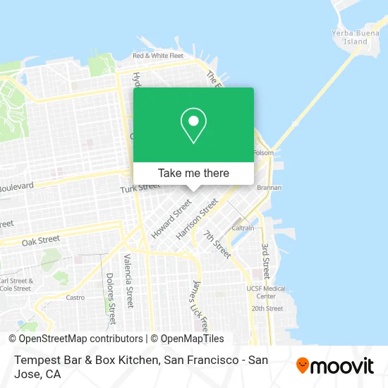 Tempest Bar & Box Kitchen map