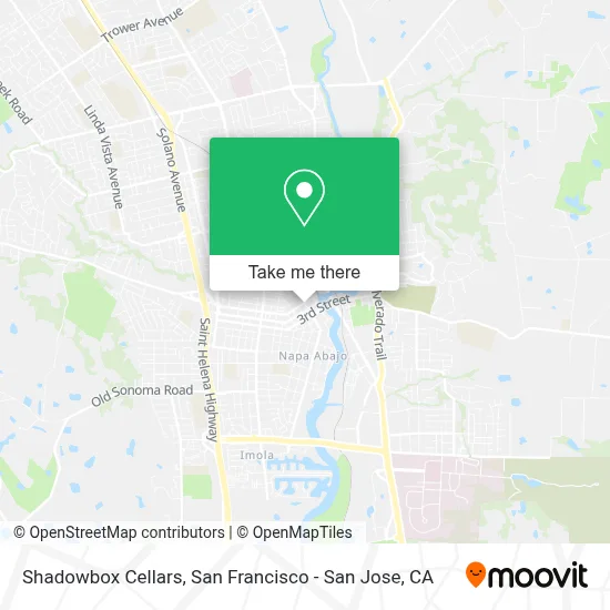 Shadowbox Cellars map