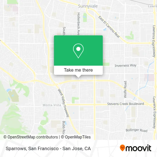Sparrows map