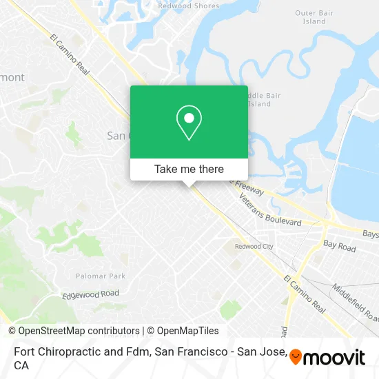 Fort Chiropractic and Fdm map