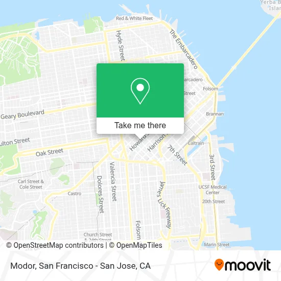 Modor map