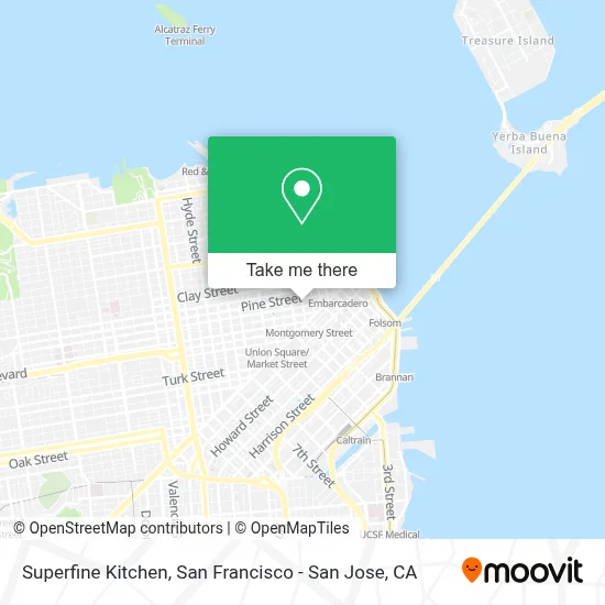 Superfine Kitchen map