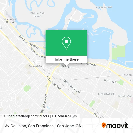 Av Collision map