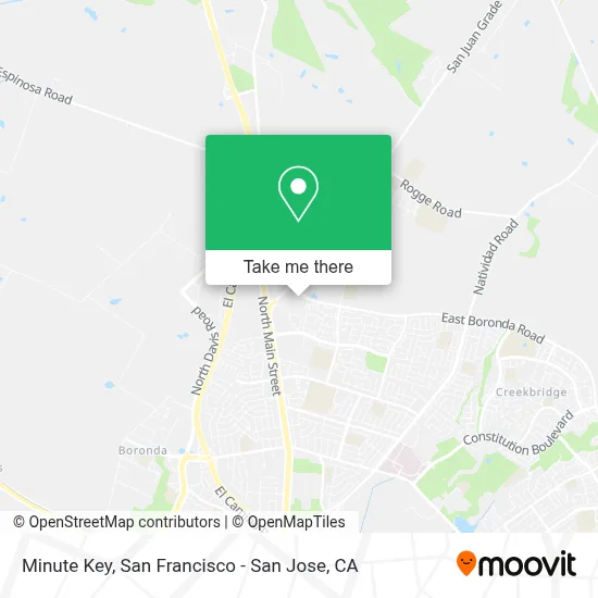 Minute Key map