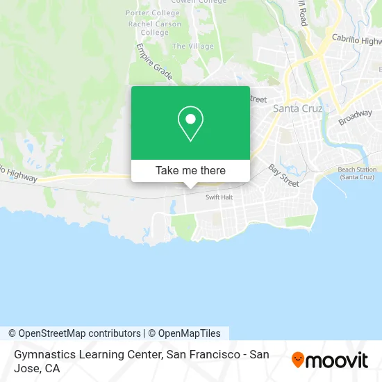 Gymnastics Learning Center map