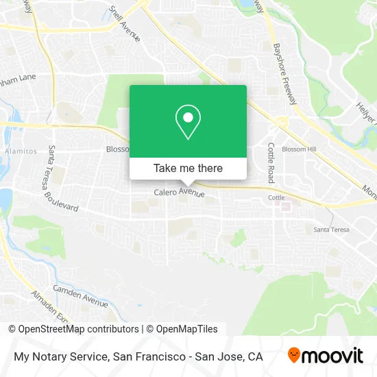 My Notary Service map