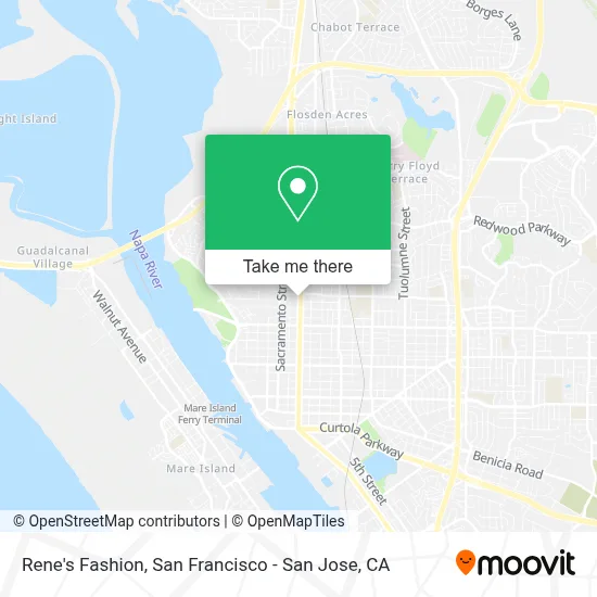 Rene's Fashion map