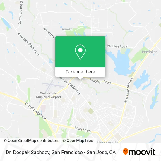 Dr. Deepak Sachdev map