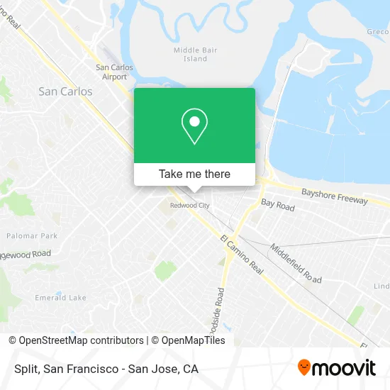Split map