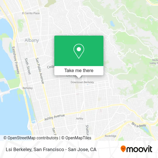 Lsi Berkeley map