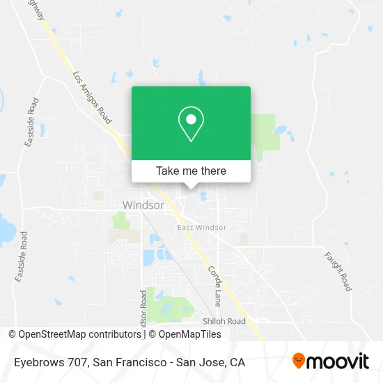 Eyebrows 707 map