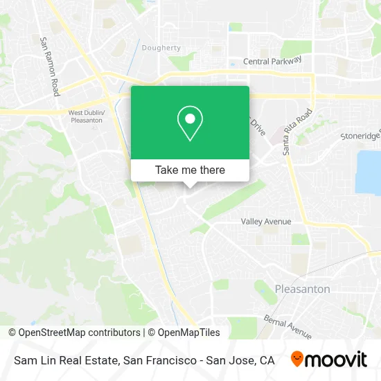 Sam Lin Real Estate map